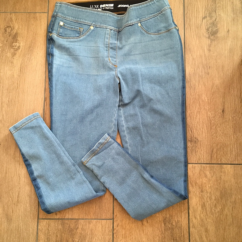 Nygard Side Stripe Jeggings, M